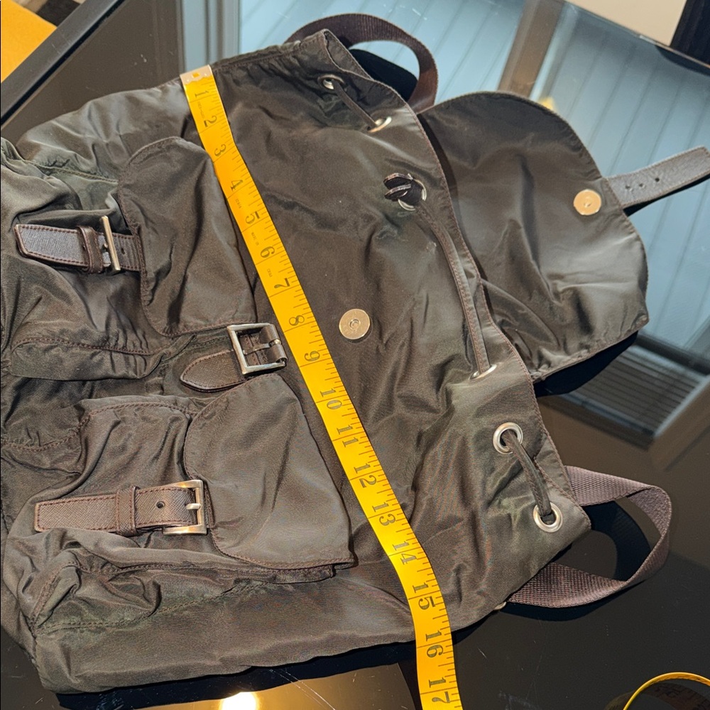 Prada Olive Green Backpack - Picture 10 of 16